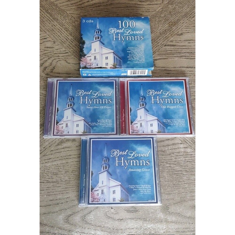 100 Best Loved Hymns 3 Disc Set CD By Various Artists Very Good Gospel Box Set